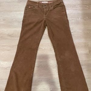 Vintage 1990s Aeropostale Low Rise Corduroy Flare Pants